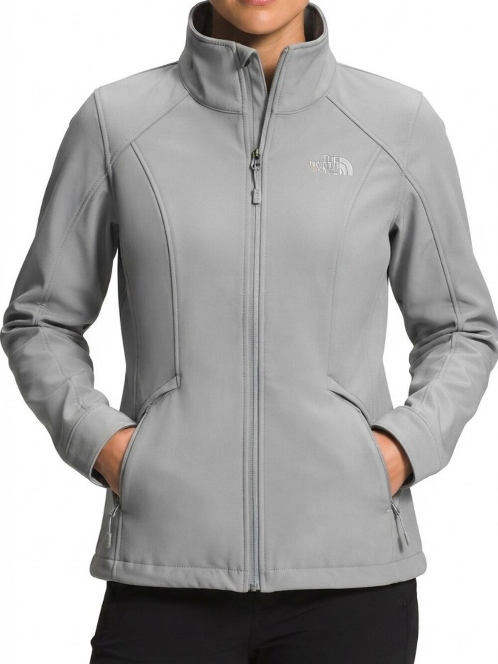 The NORTHFACE  Women's Parkslope Jacket In Light Gray Size XL